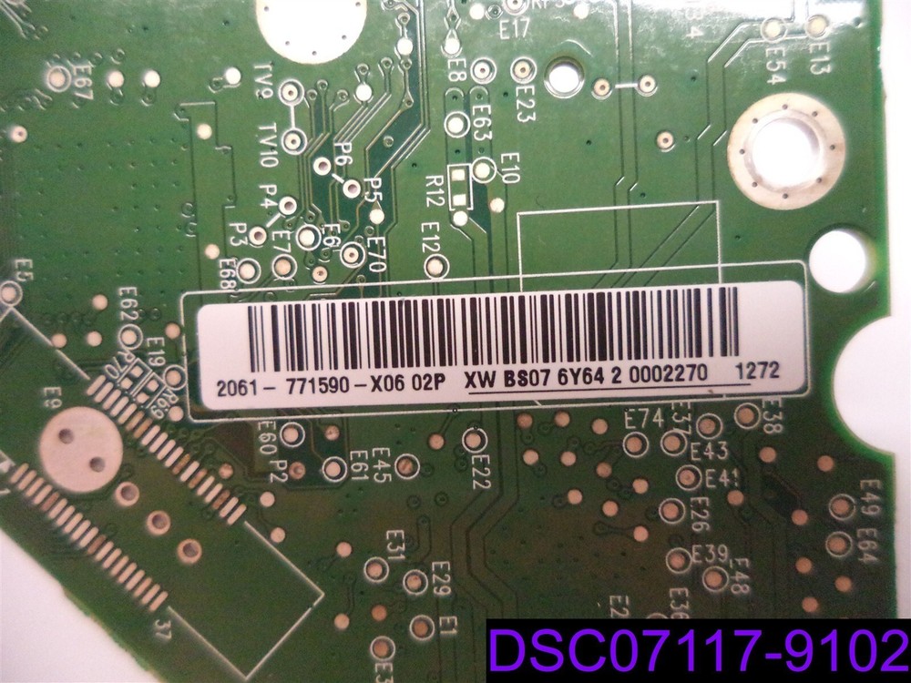 SATA PCB Board P/N 2060-771590-001