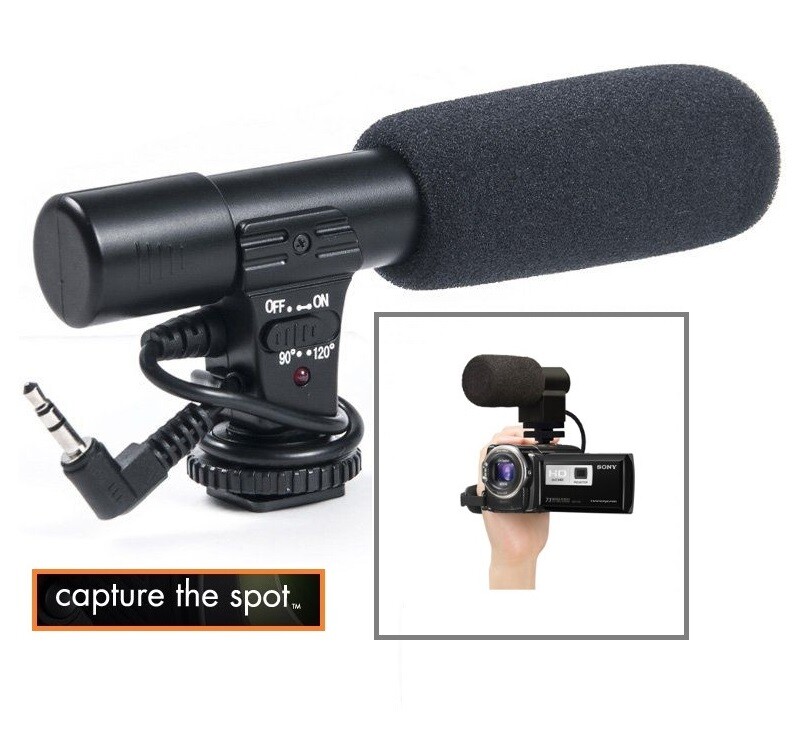 Mini Professional Condenser Microphone For Nikon D7500 D500