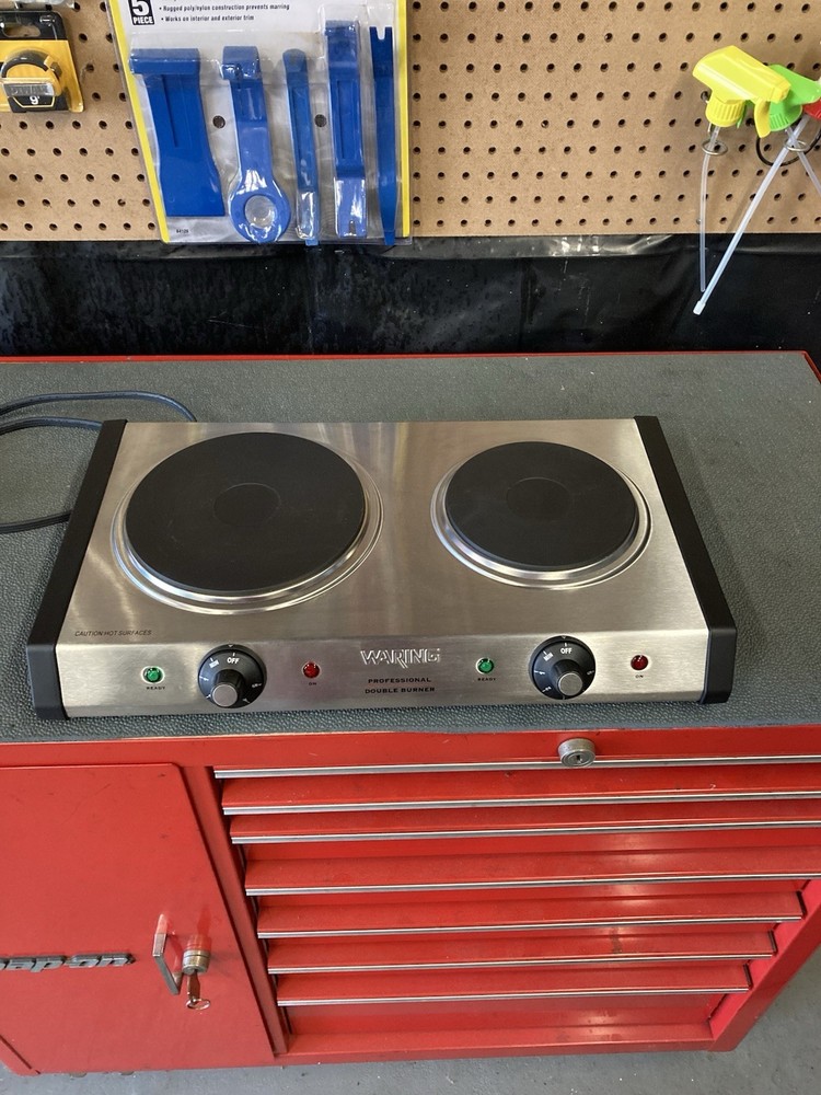 Waring DB60 Heavy-Duty Commercial Double Burner