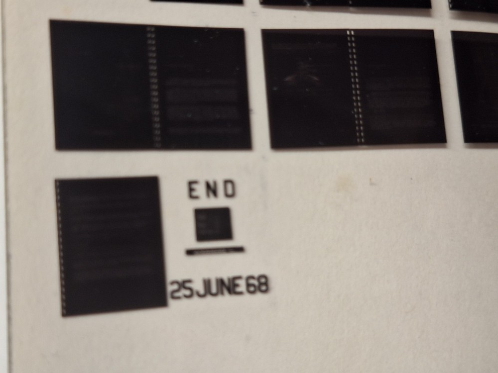 Vtg Military Microfiche Roll-Rate Sensor Proposal 1962 CPP-348