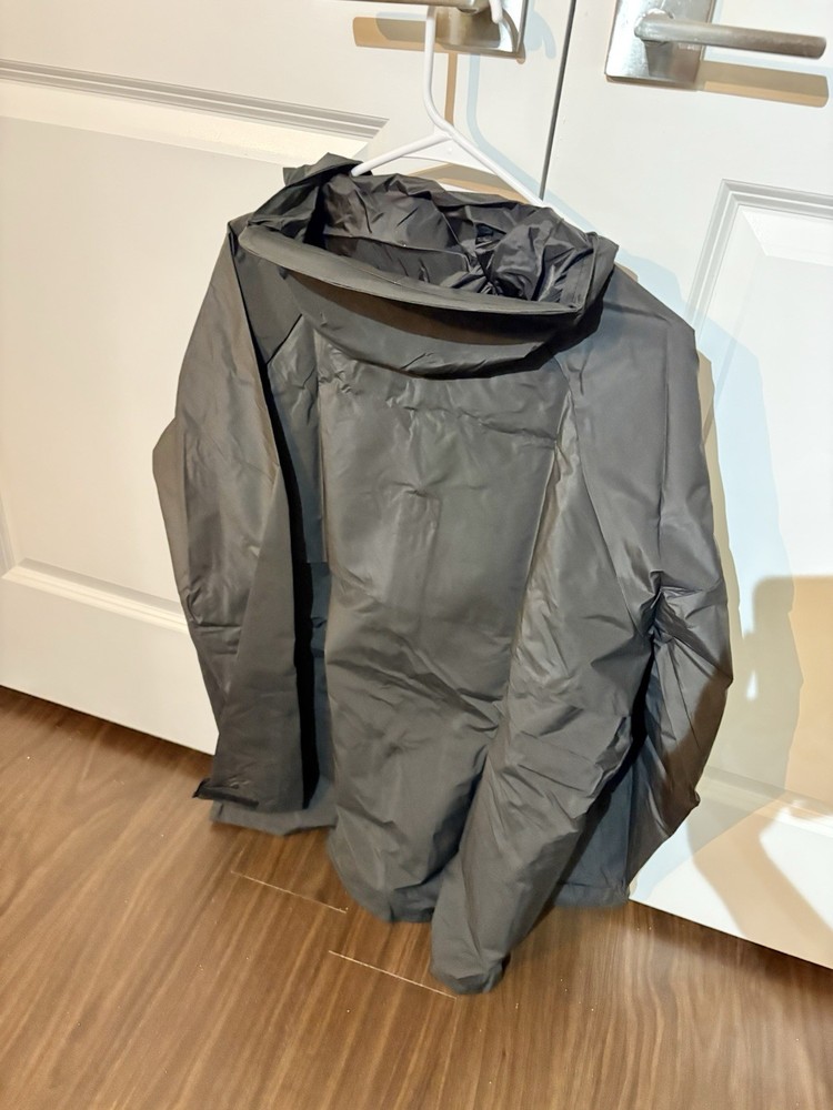 Rothco Two-Piece Nylon Rainsuit Black Medium