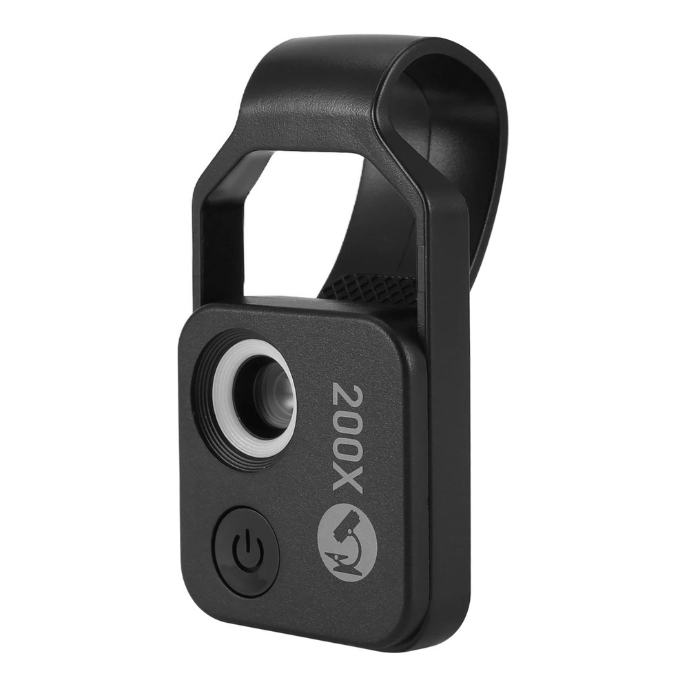 200X Cell Phone Microscope Accessory with Window Microscope, Portable 5270