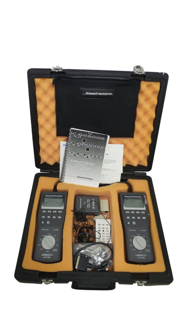 Datacom  LANcat Vx Cable Tester Network Analyzer  - Free Shipping
