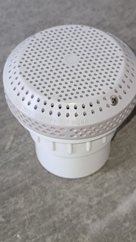 CMP 25026 Pool Spa Jet Return White Plastic Replacement Part Scuffed Assembly