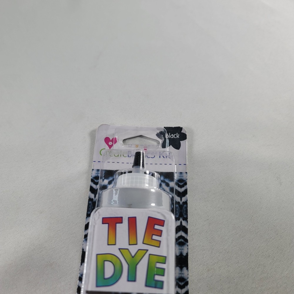 Create Basics Black Tie-Dye, 9 Pc Kit, Makes Up To 3 Projects!