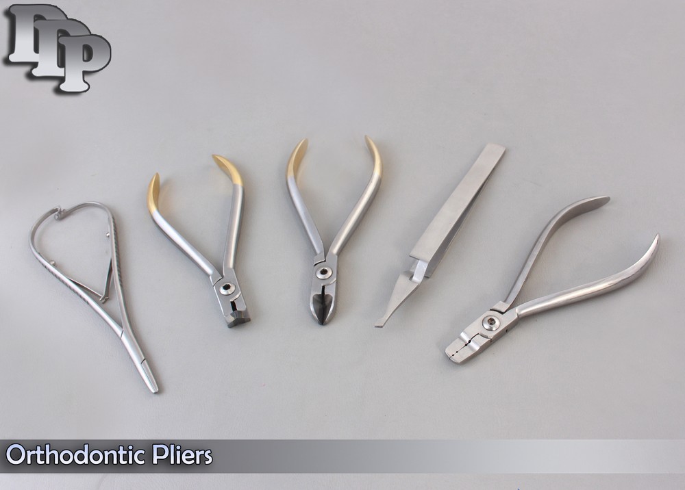 Orthodontic Lingual Arch Plier Wire Cutter Distal End Mathieu Bracket Remover