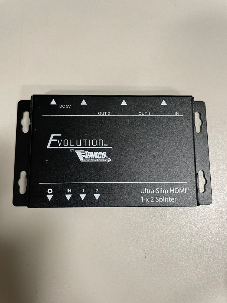 Vanco Evolution Ultra Slim HDMI 1x2 Splitter