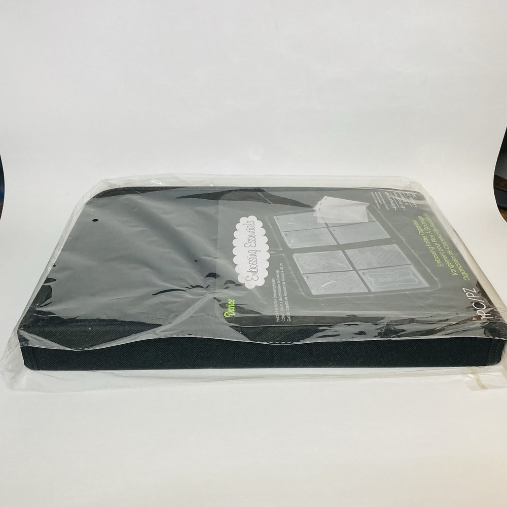 Darice Embossing Essentials Canvas Embossing Folder Organizer 40 Storage Pockets