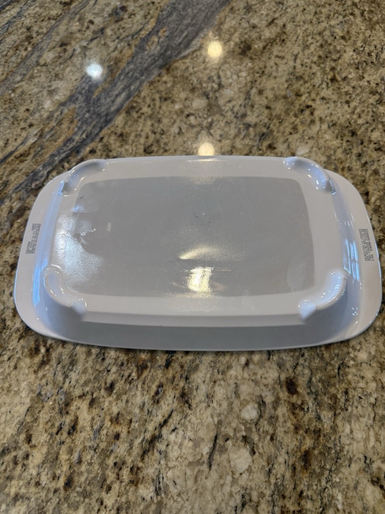 Vtg Corningware Microwave Browning Dish Model MV-11