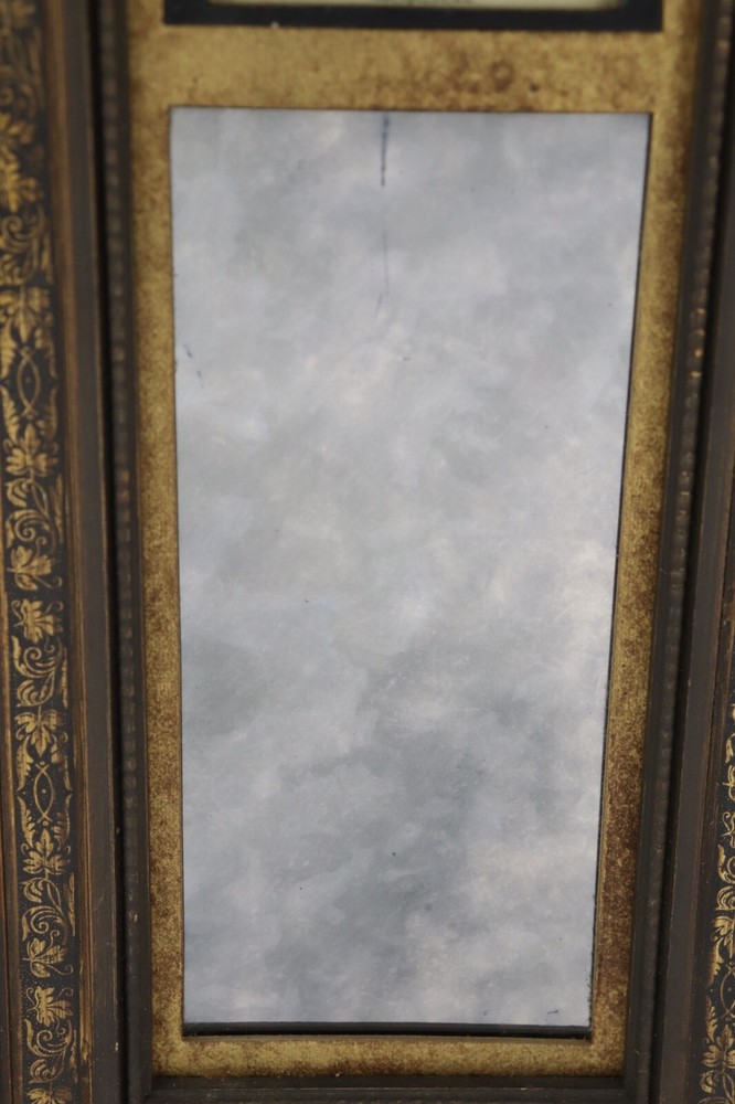 H Hal Kramer Co Chicago Framed Art Mirror Vintage
