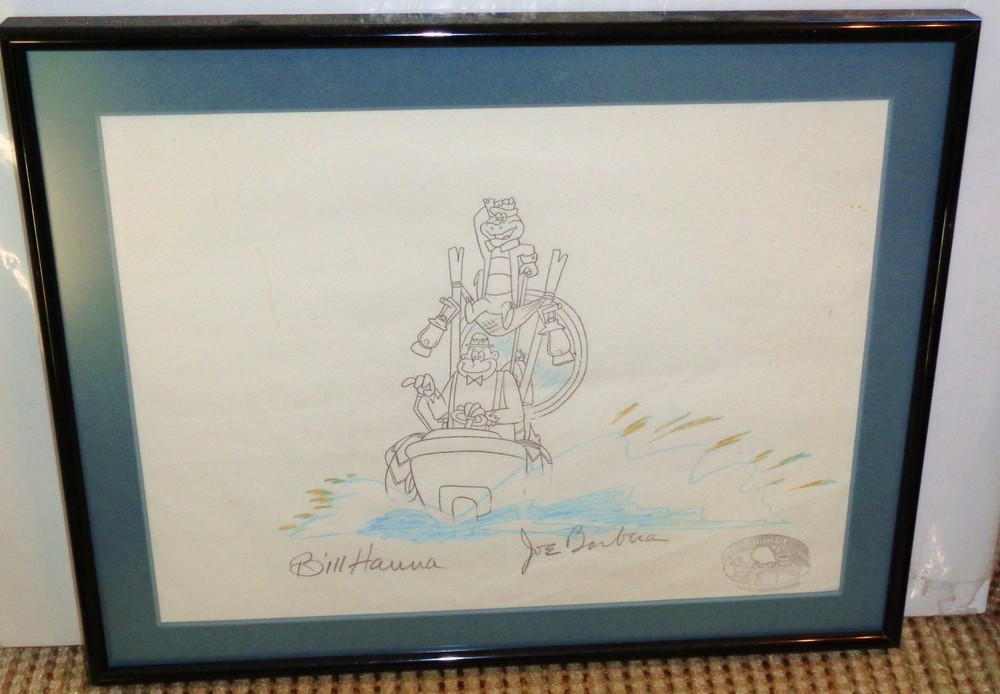 Hanna Barbera original drawing
