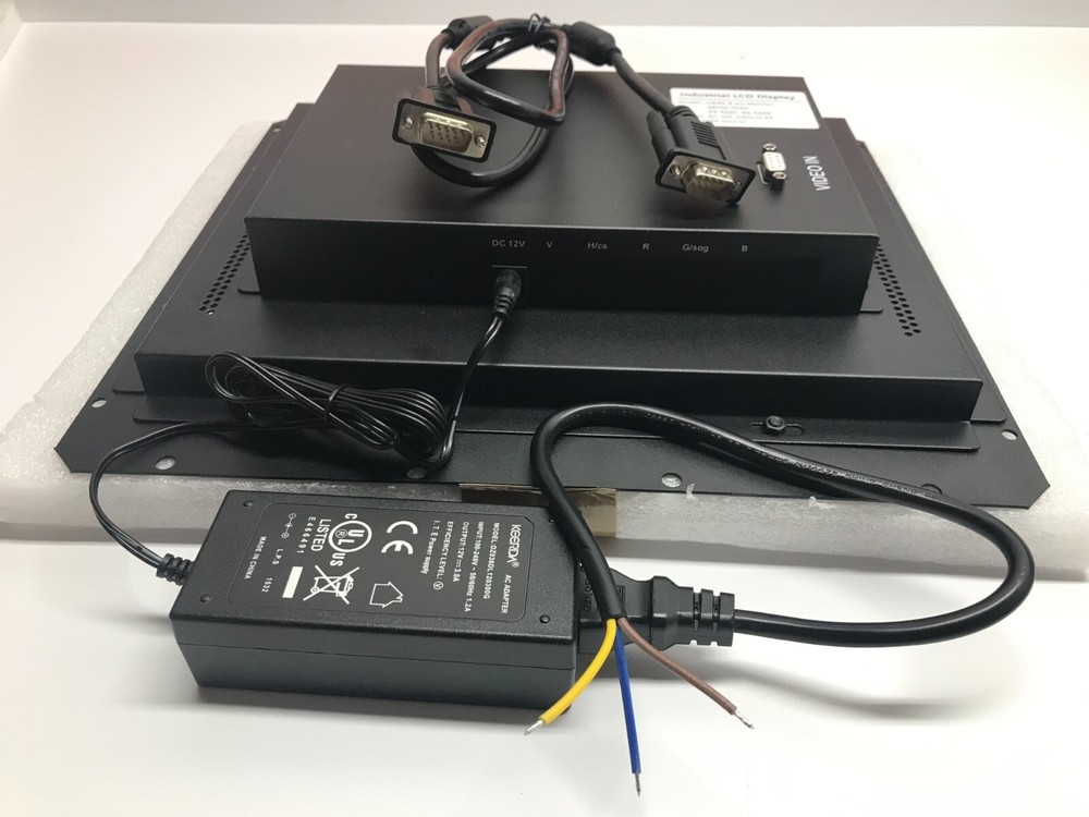 12.1" HAAS HL-1 HL-2 SL-20 SL-30 PART# 93-5222A DIRECT REPLACEMENT LCD MONITOR