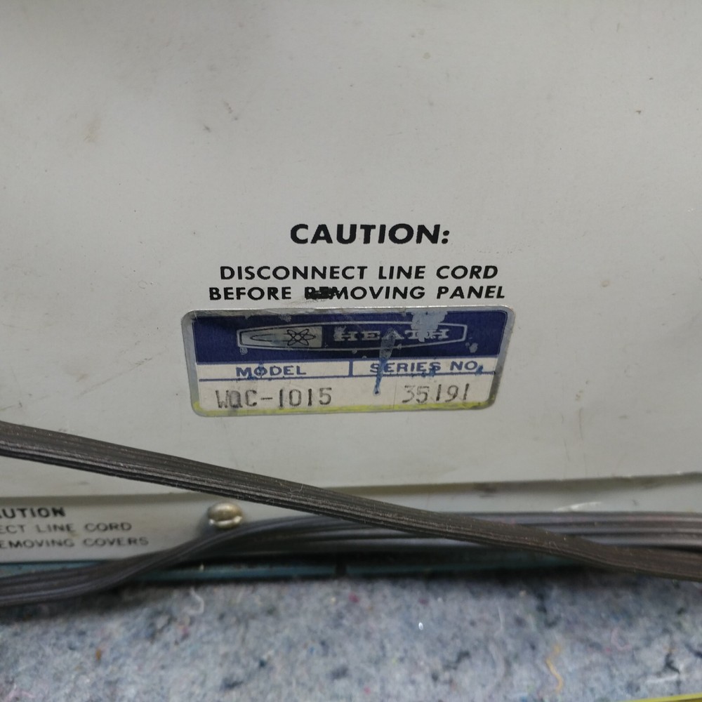 Heathkit CO-1015 Solid State Engine Ignition Analyzer Vintage As-Is NOT Working