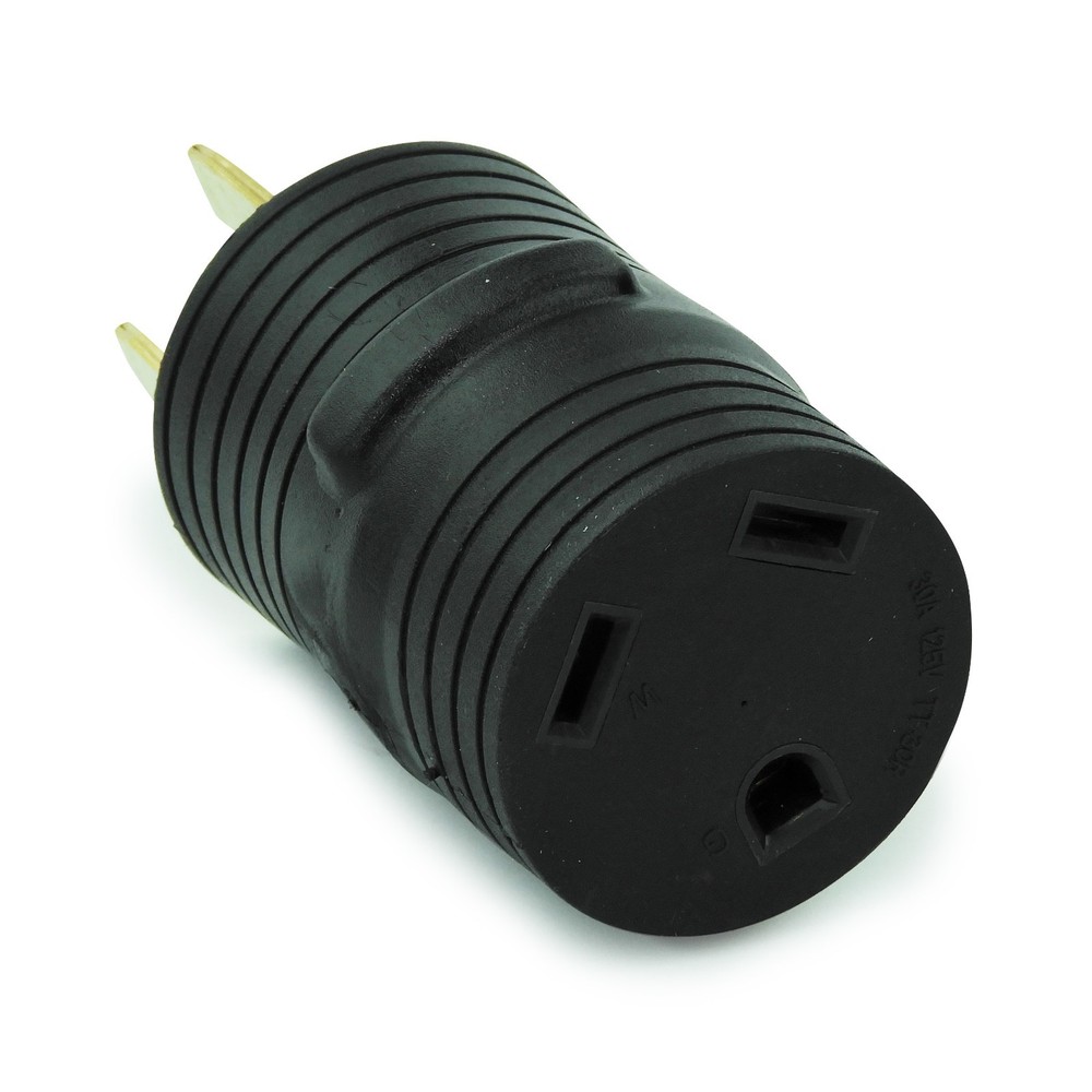 LeisureRV 50-30 RV Adapter 50 Amp Male to 30 Amp Female Camper Trailer Motorhome