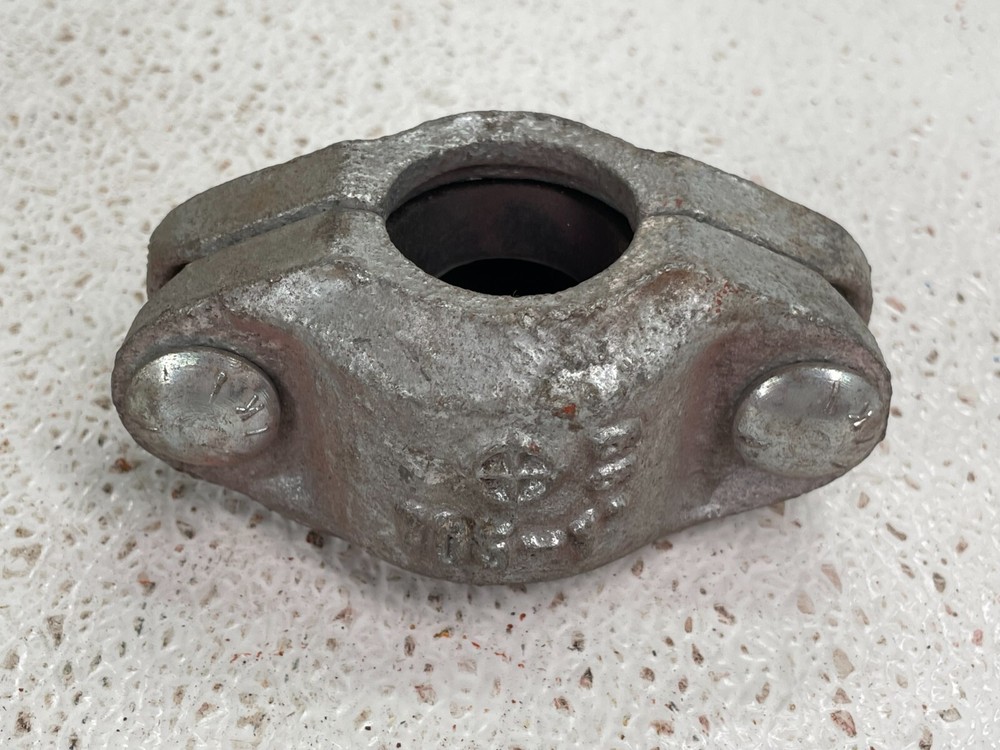 GRINNELL 705 1" Lightweight Flexible Coupling Galvanized Grooved Pipe Fitting