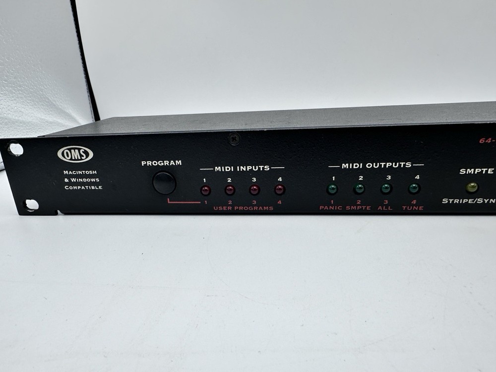 Opcode Systems Studio 3 MIDI Interface & Synchronizer -Working- Vintage Gear