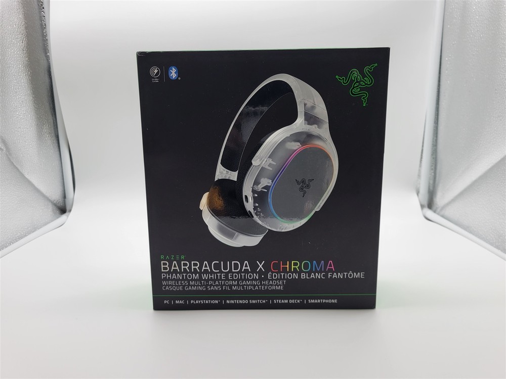 Razer Barracuda X Chroma Wireless Gaming Headset - Phantom White