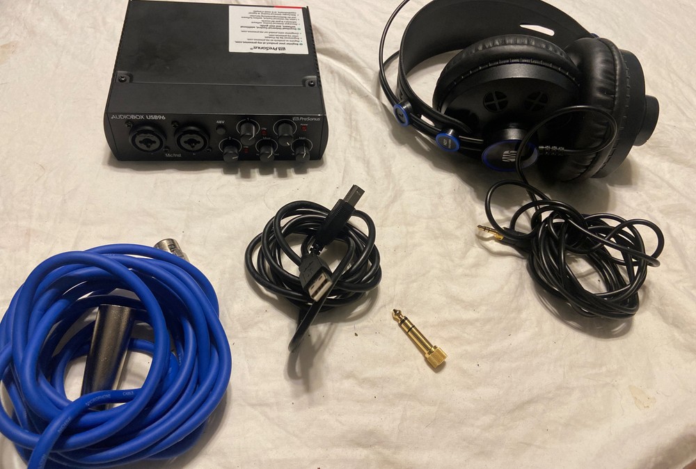 Presonus Audiobox 96 Studio Black USB Interface+Headphones+