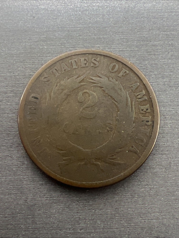 1869 Two Cent Coin #1038
