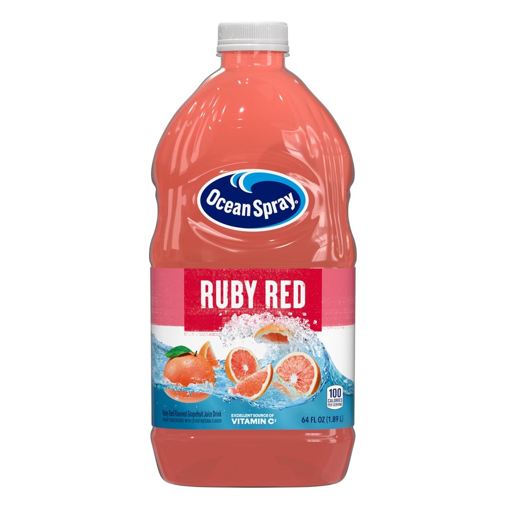 Ocean Spray® Ruby Red Grapefruit Juice Drink, 64 Fl Oz 64 (Pack of 1)