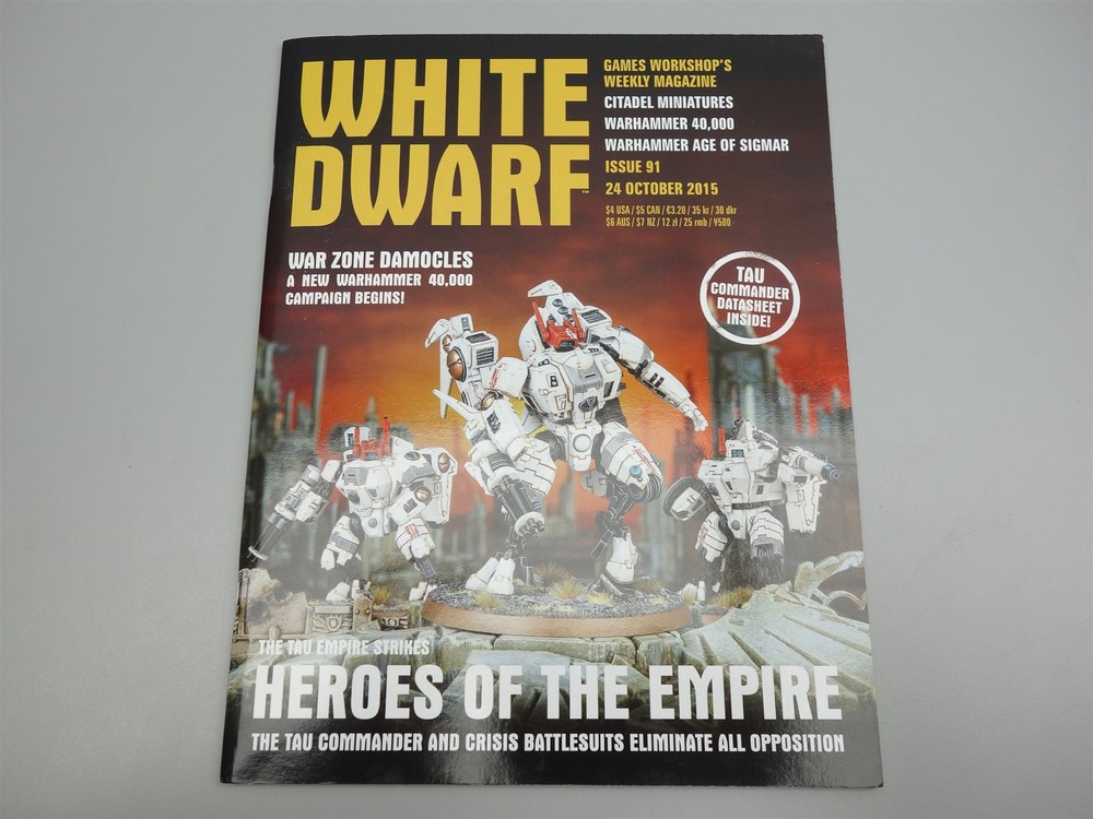 White Dwarf: Issue 91 - 24 October 2015 (Games Workshop)