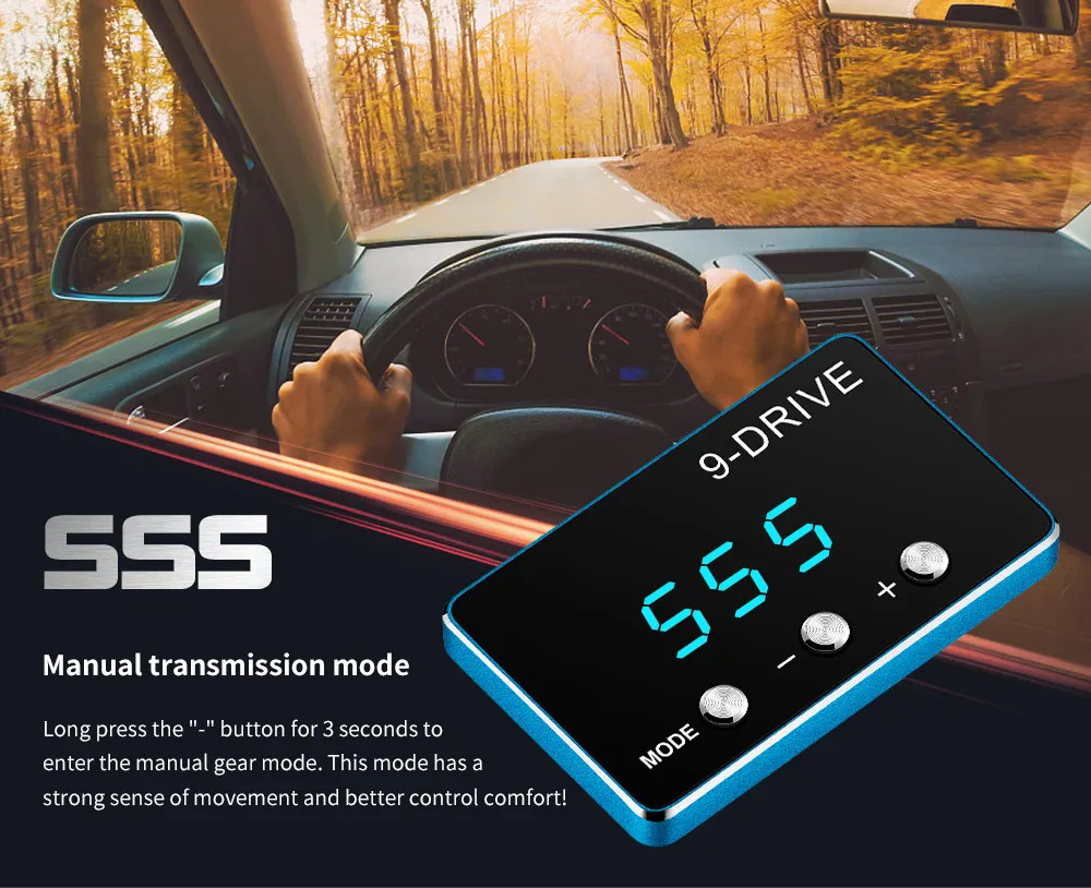 Throttle Response Controller Smart Accelerator For Ford F150 F250 Transit Focus