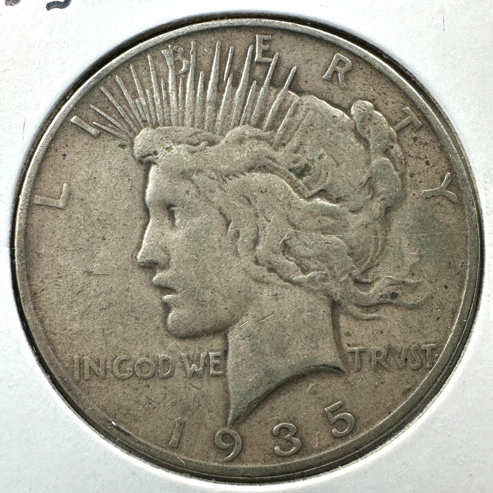 1935-S $1 Silver Peace Dollar (89528)
