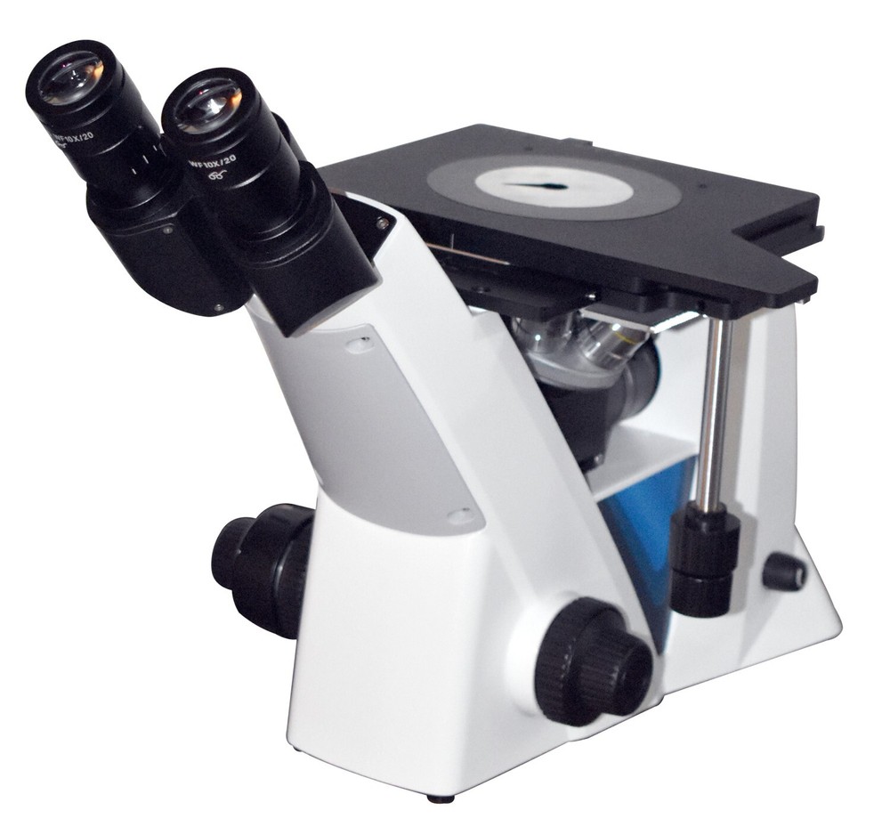 Inverted Metallograph Microscope — Infinite Optics, Live 4K Camera & Display