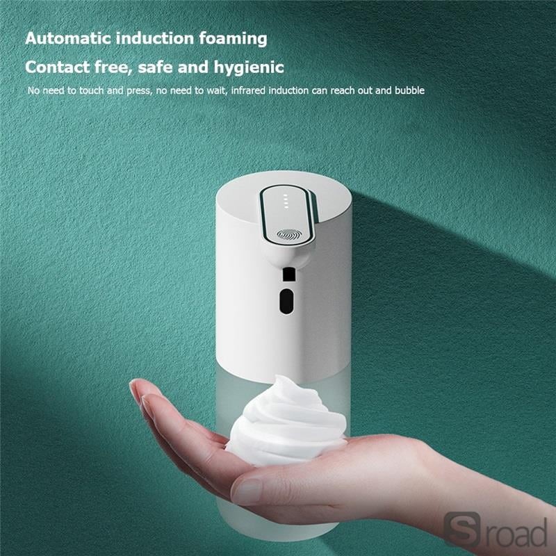Automatic Foam Soap Dispenser, Touchless Sensor, USB Rechargeable For Bathroom