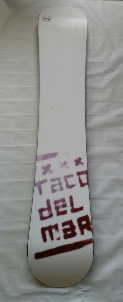 Taco Del Mar snow Board