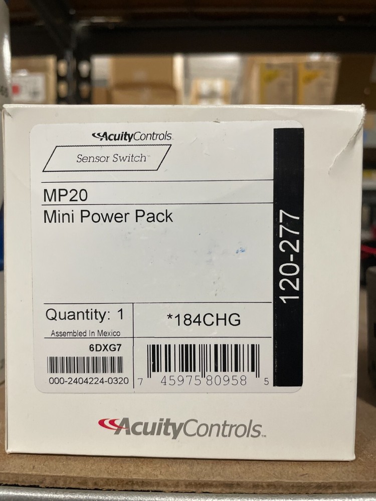 Acuity Controls / Sensor Switch MP20 120/277 VAC Mini Power Pack