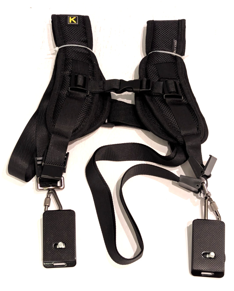 K Double Shoulder Camera Strap Belt Shoulder Quick Release Cameras & Camcorders