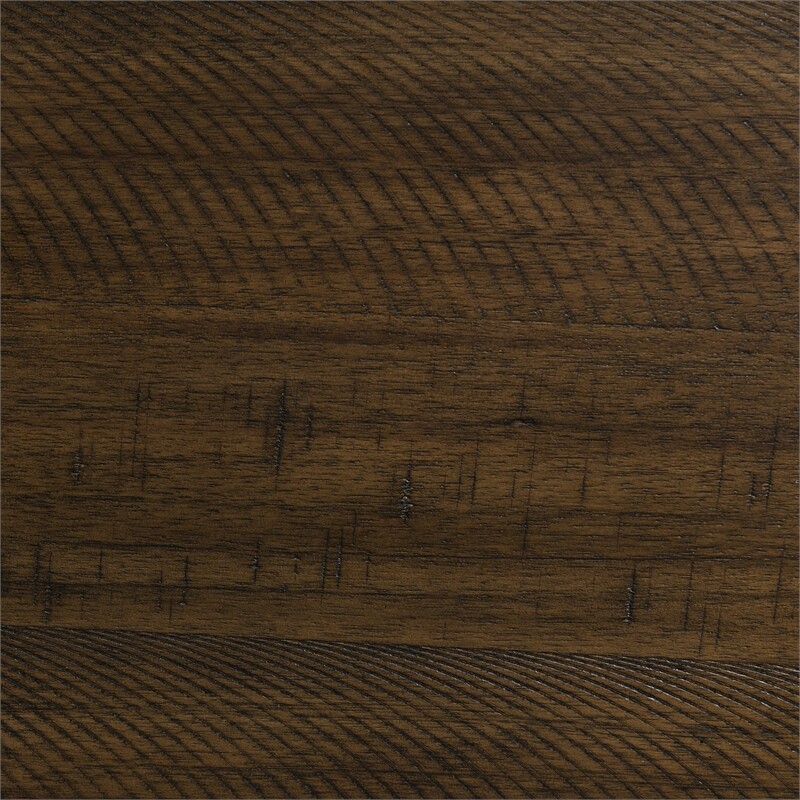 Pemberly Row Contemporary Multipurpose Bar Table Set in Walnut