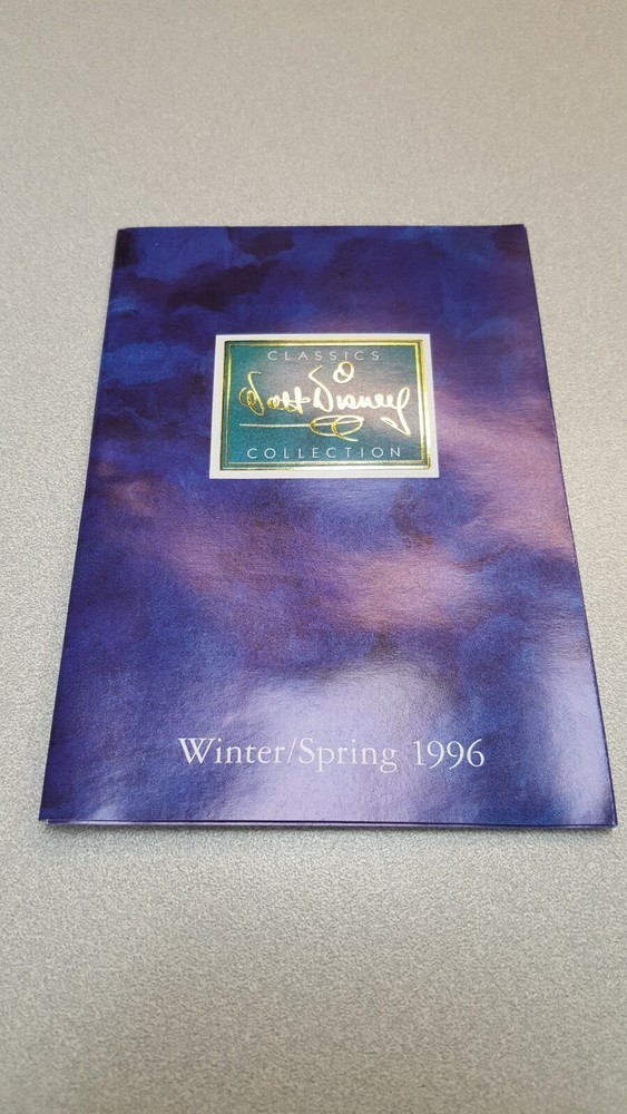 WDCC Envelope Winter/Spring 1996 Collection Booklet Embossed Postcard