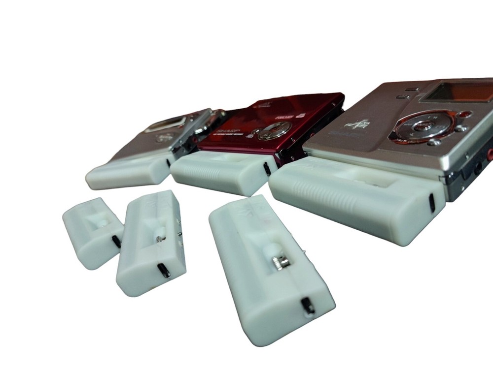 1000mAh Battery Case Attachment For SHARP MD-DR MD-MT IM-DR series