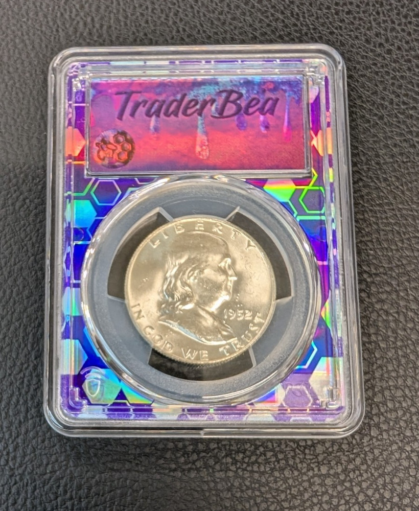 1952-D Franklin Silver Half Dollar PCGS MS64 FBL