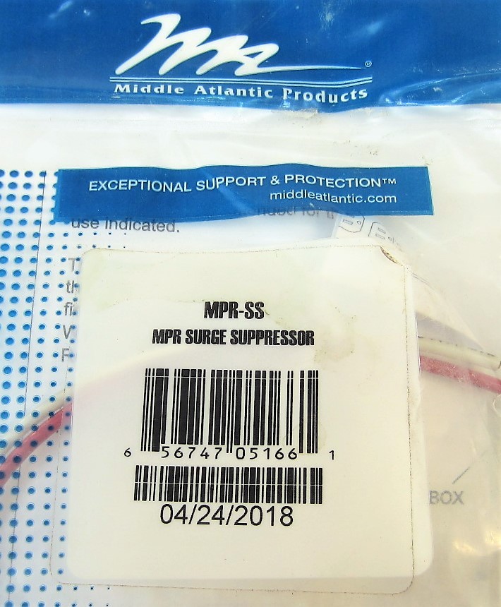 Middle Atlantic MPR-SS Surge Suppressor Module New
