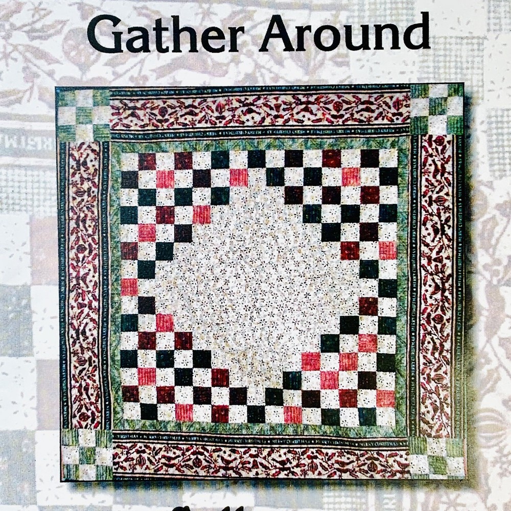 Gather Around Tablecloth PATTERN from Kenmar Designs