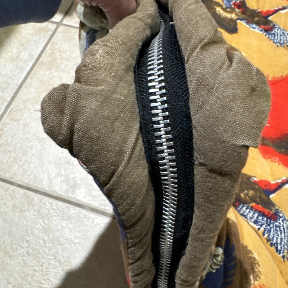 Vintage Emar Sleeping Bag With Ducks & Pheasants