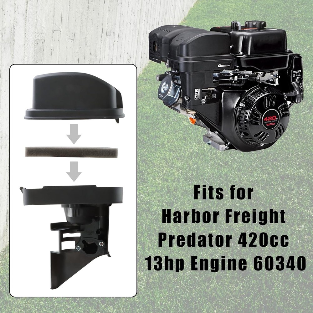 Predator 420cc Air Cleaner Housing Assembly