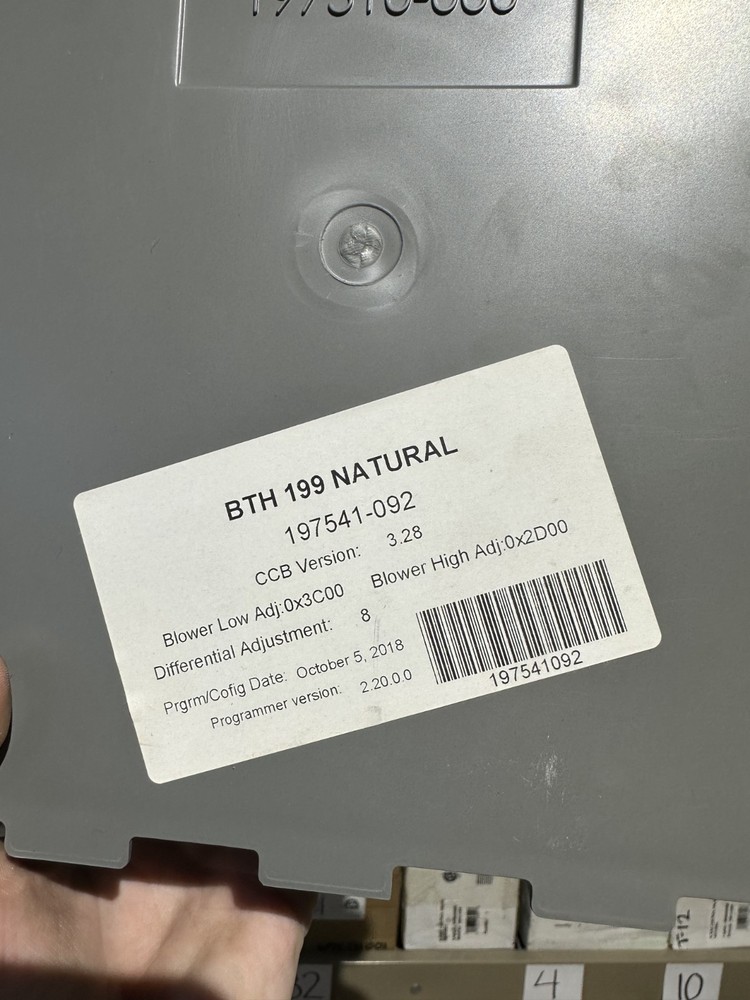 100111040 | 9006264005 | 197541-092 | A.O. Smith Combined Controller BTH 199-100