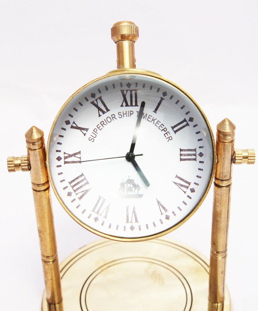 Nautical Maritime Clock Superior Ship time Clock Décor and gift item