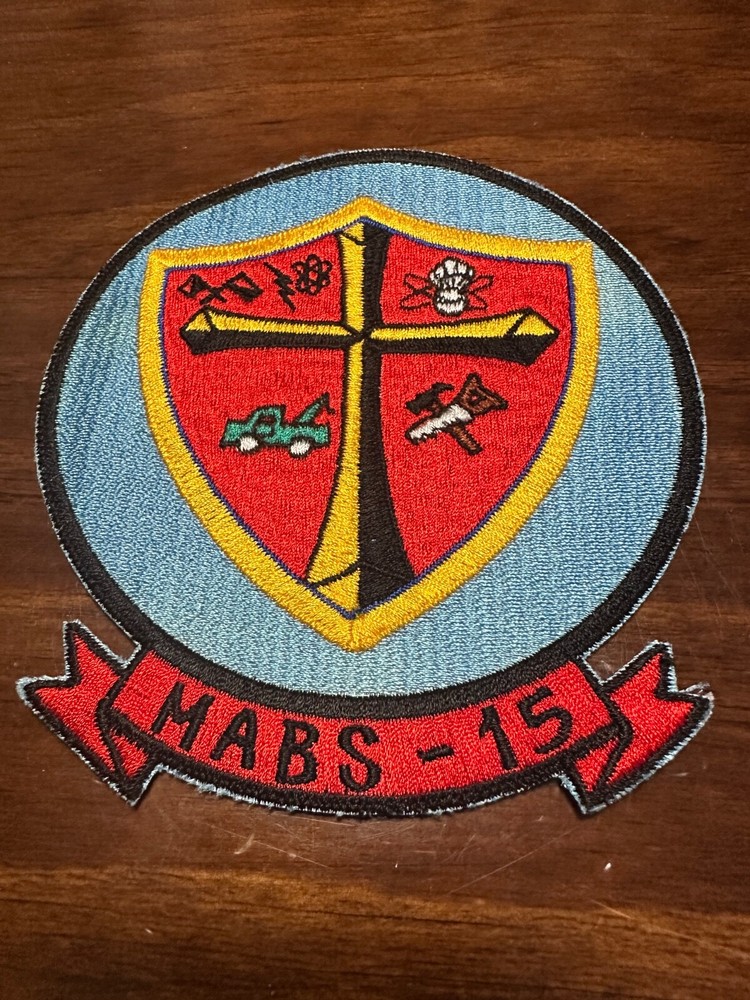 Vintage USMC MABS-15 Squadron Patch