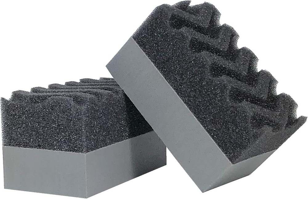 Multi-Use Tire Shine Applicators - 2 Pack | Effective Product Application
