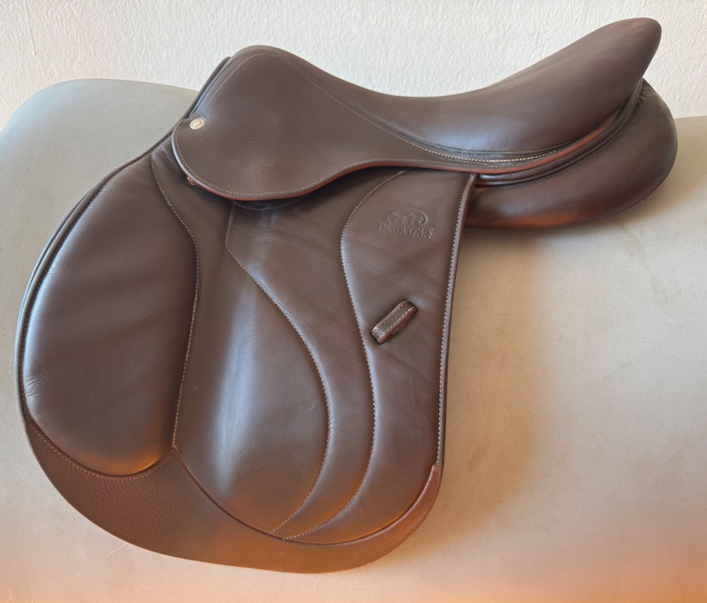 17" Devoucoux Biarritz S Saddle - 2018 - 2N Flaps - Full Buffalo
