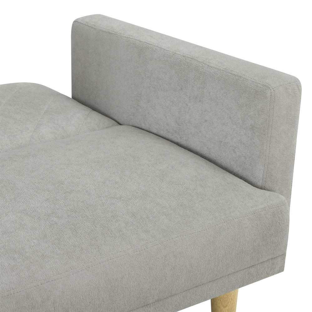Multi-Functional Futon Sofa Single Bed Sleeper Convertible Couch Foldable Modern