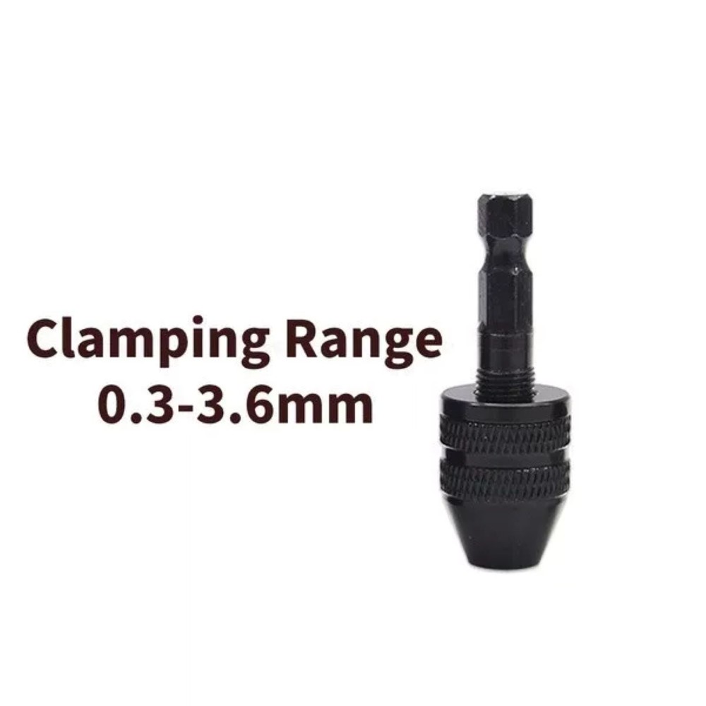 1:4-inch hex shank Versatile Conversion Drill chuck for cordless screwdrivers