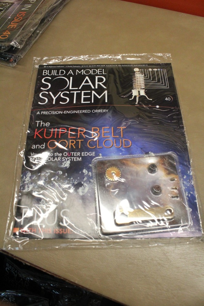 Build A Precision Mechanical Solar System by Eaglemoss Sealed Issues #36-40