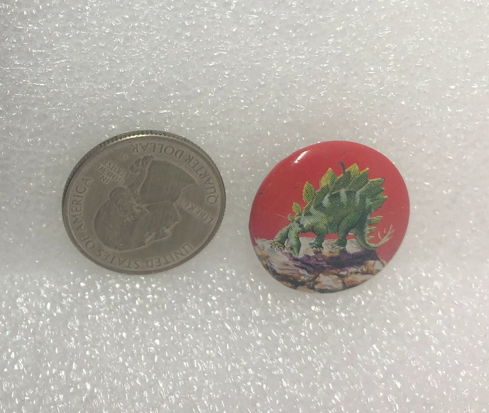 Green Stegosaurus Pin