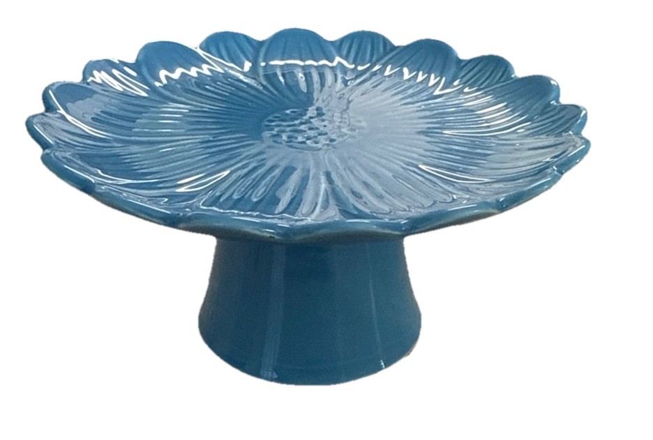 Flower Shape Cupcake Stand,Blue.2 1/2”